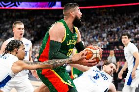 EURO BASKETBALL CHAMPIONSHIP FINLAND-LITHUANIA