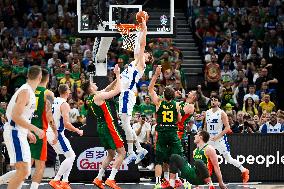 EURO BASKETBALL CHAMPIONSHIP FINLAND-LITHUANIA