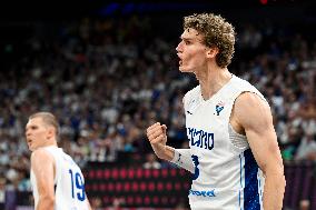 EURO BASKETBALL CHAMPIONSHIP FINLAND-LITHUANIA