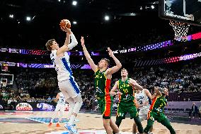EURO BASKETBALL CHAMPIONSHIP FINLAND-LITHUANIA