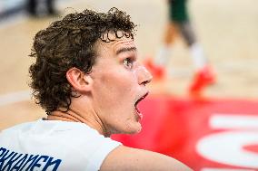 EURO BASKETBALL CHAMPIONSHIP FINLAND-LITHUANIA