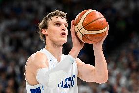 EURO BASKETBALL CHAMPIONSHIP FINLAND-LITHUANIA