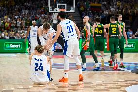 EURO BASKETBALL FINLAND-LITHUANIA
