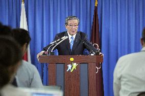 Japan's ruling LDP Secretary General Moriyama