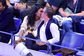 US Open - Simone Ashley With Boyfriend In The Stands