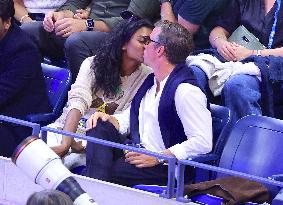 US Open - Simone Ashley With Boyfriend In The Stands