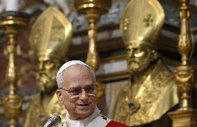 Pope Leo XIV Meets Augustinians In A Church In Rome