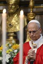 Pope Leo XIV Meets Augustinians In A Church In Rome