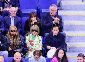 US Open - Celebs In The Stands