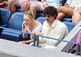 US Open - Celebs In The Stands