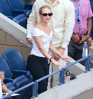 US Open - Celebs In The Stands