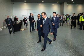 Sebastien Lecornu Visits The Airbus Helicopters Factory - Marignane