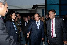 Sebastien Lecornu Visits The Airbus Helicopters Factory - Marignane