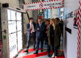 Sebastien Lecornu Visits The Airbus Helicopters Factory - Marignane