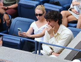 US Open - Celebs In The Stands