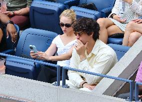 US Open - Celebs In The Stands