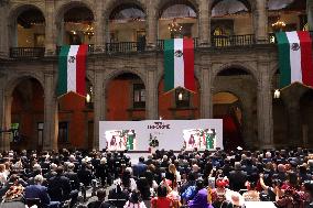 Mexico’s President Claudia Sheinbaum Holds First State Of The Union Report