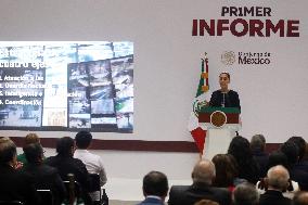 Mexico’s President Claudia Sheinbaum Holds First State Of The Union Report