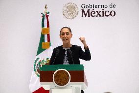 Mexico’s President Claudia Sheinbaum Holds First State Of The Union Report