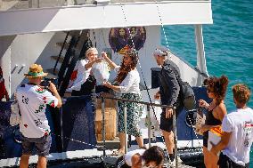 Global Sumud Flotilla Vessels Return to Barcelona Due to Bad Weather