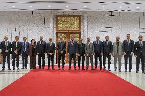 Syrian President Sharaa Receives Rodolphe Saade - Damascus