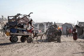 Gaza Civilians Flee Amid Israeli Offensive - Palestine