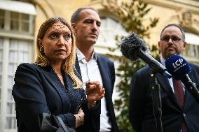 French PM Francois Bayrou meets political parties leaders in Paris FA