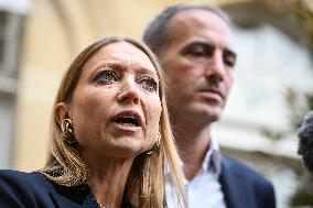 French PM Francois Bayrou meets political parties leaders in Paris FA