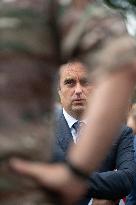 Minister of Armed Forces Visits Beaumont-les-Valence - France