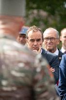Minister of Armed Forces Visits Beaumont-les-Valence - France