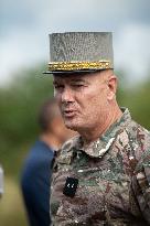 Minister of Armed Forces Visits Beaumont-les-Valence - France