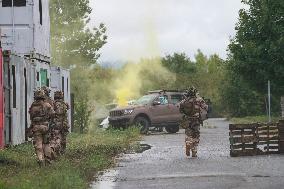 Minister of Armed Forces Visits Beaumont-les-Valence - France