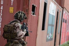 Minister of Armed Forces Visits Beaumont-les-Valence - France