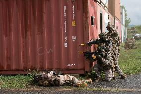 Minister of Armed Forces Visits Beaumont-les-Valence - France