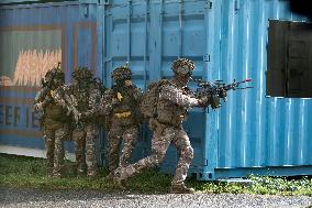 Minister of Armed Forces Visits Beaumont-les-Valence - France