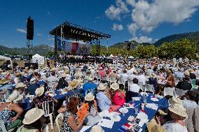 Eric Ciotti Speaks At Political Event In Levens - France