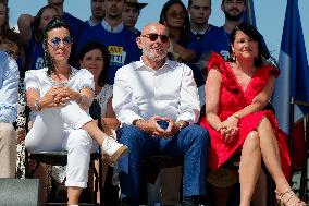 Eric Ciotti Speaks At Political Event In Levens - France