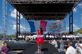 Eric Ciotti Speaks At Political Event In Levens - France