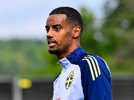 SWEDEN NATIONAL FOOTBALL TEAM TRAINING