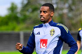 SWEDEN NATIONAL FOOTBALL TEAM TRAINING