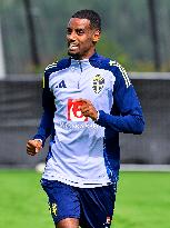 SWEDEN NATIONAL FOOTBALL TEAM TRAINING