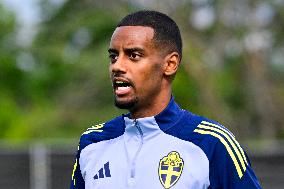 SWEDEN NATIONAL FOOTBALL TEAM TRAINING