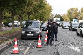 Bruno Retailleau During a Visit Focused on Municipal Police - Sartrouville