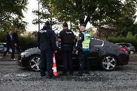 Bruno Retailleau During a Visit Focused on Municipal Police - Sartrouville