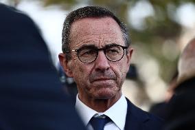 Bruno Retailleau During a Visit Focused on Municipal Police - Sartrouville