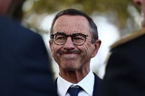 Bruno Retailleau During a Visit Focused on Municipal Police - Sartrouville