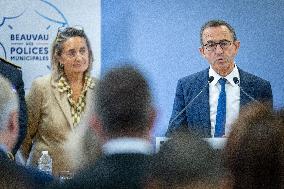 Bruno Retailleau Visit To Focused on Municipal Police - Sartrouville