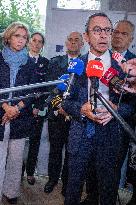 Bruno Retailleau Visit To Focused on Municipal Police - Sartrouville