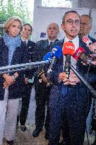 Bruno Retailleau Visit To Focused on Municipal Police - Sartrouville