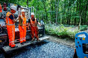 Queen Maxima Working Visit to Infra Sector - The Netherlands